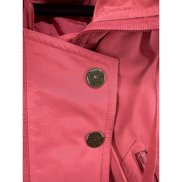 BERNARDO Vintage Women's Pink Hooded Puffer Parka Jacket (Size S) New W Tag $149 - Picture 11 of 11